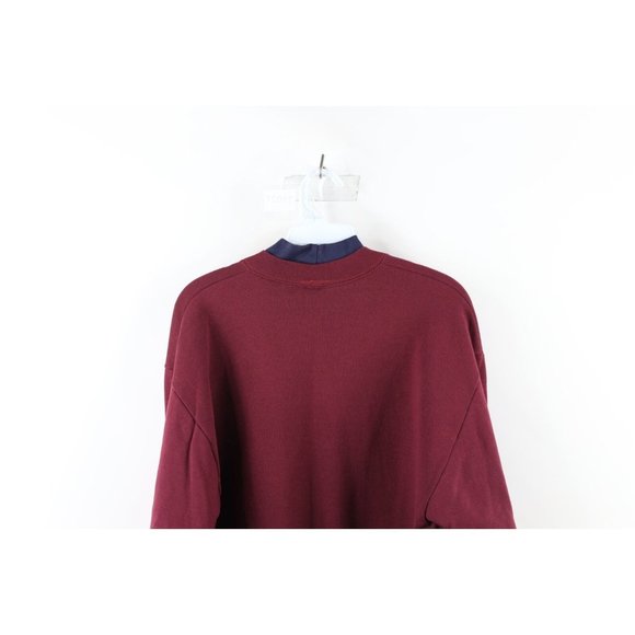 Vintage 90s Womens Medium Faded Christian Noahs Ark Crewneck Sweatshirt USA - Picture 7 of 8